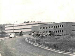 Neues Landgerichtsgefängnis Rohbau 1958