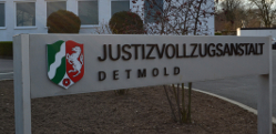 Zufahrt JVA Detmold